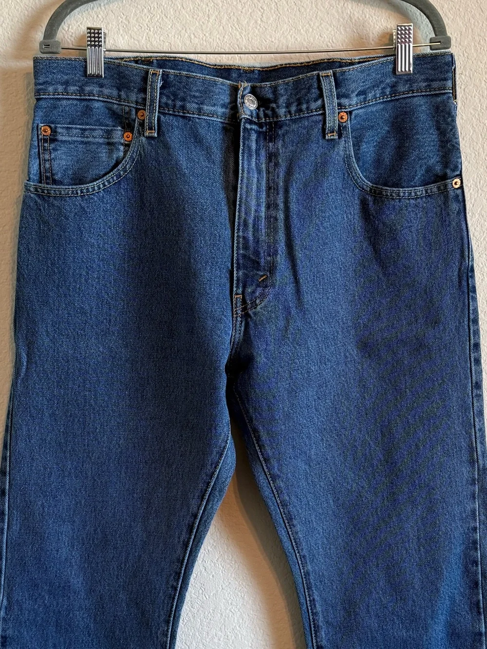 Levis 517 Bootcut Men's Jeans Medium Stonewash Blue Denim Casual Size 36 x 30